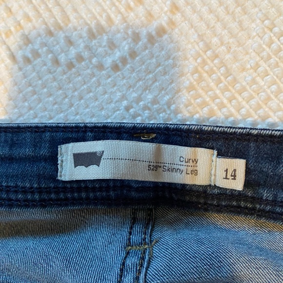 Levis 529 Curvy Sz 14 pants - Picture 2 of 7